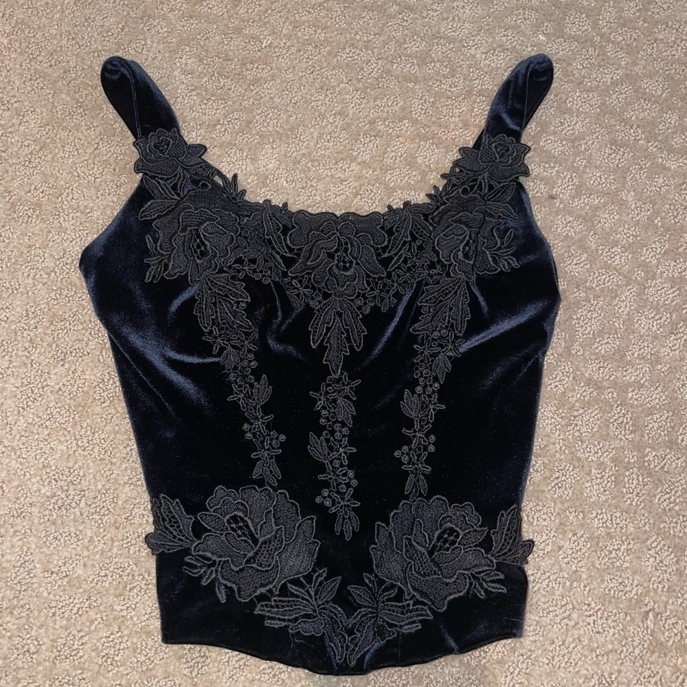 Vintage corset top